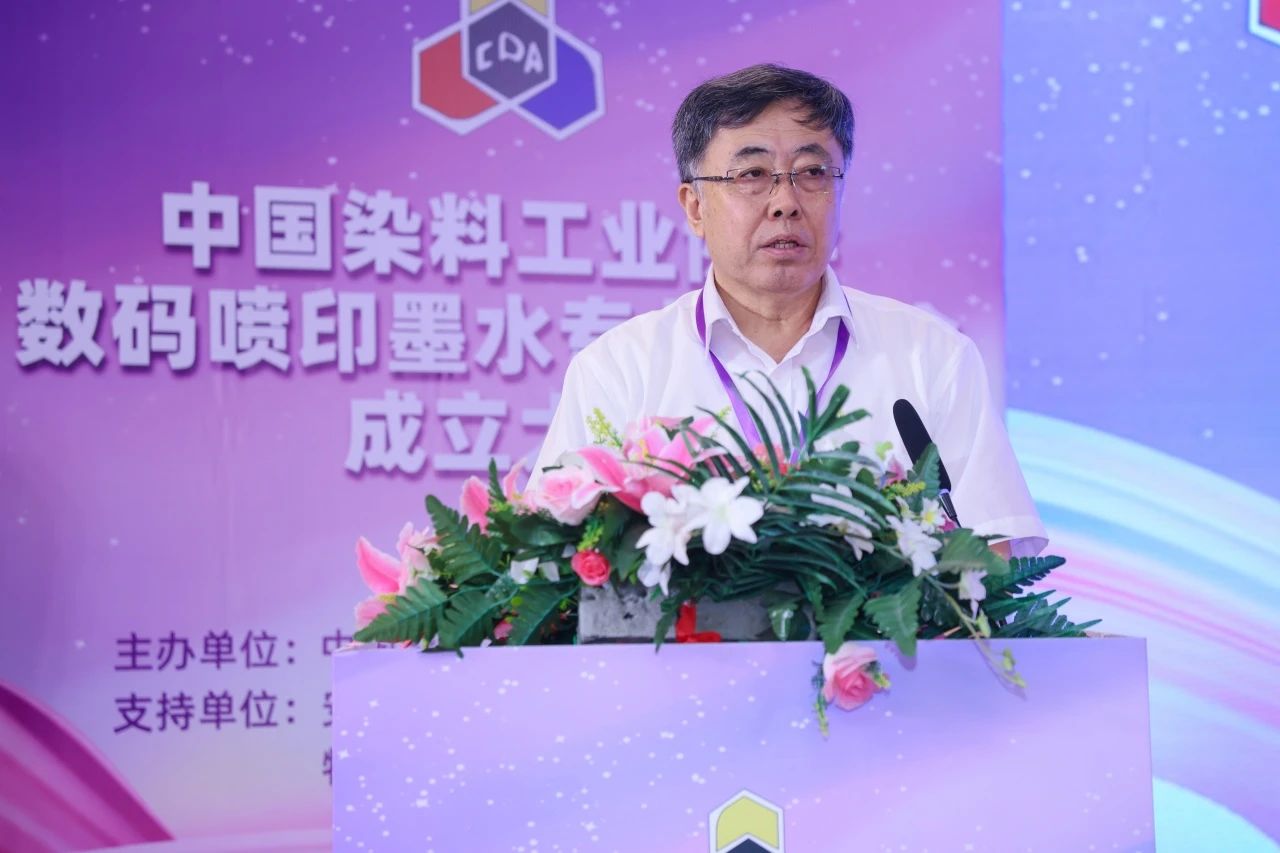 董事長汪國建參加中染協(xié)數(shù)碼噴印墨水專業(yè)委員會成立大會(圖1) 20240705數(shù)碼噴印墨水專委會成立大會 (4).jpg