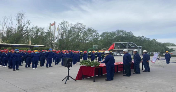 銀川百泓新材料科技有限公司安全生產月啟動儀式暨安全承諾宣誓(圖1) 銀川百泓新材料科技有限公司安全生產月啟動儀式暨安全承諾宣誓(圖1)