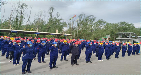 銀川百泓新材料科技有限公司安全生產月啟動儀式暨安全承諾宣誓(圖3) 銀川百泓新材料科技有限公司安全生產月啟動儀式暨安全承諾宣誓(圖3)